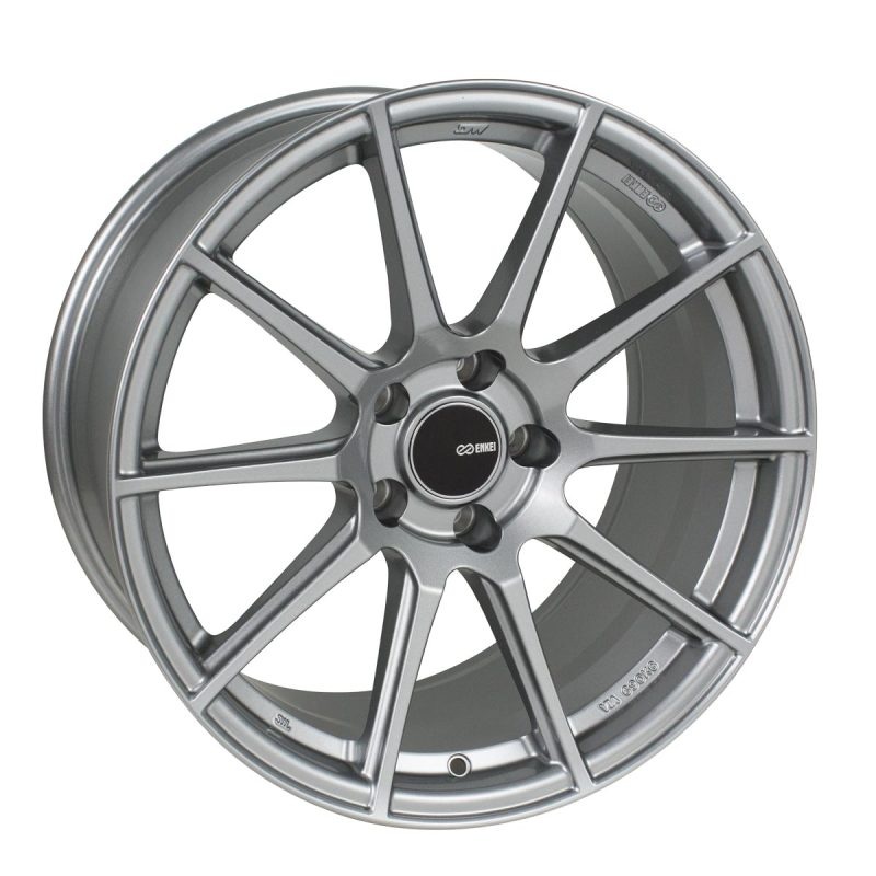 Enkei TS10 18×8 5×114.3 40mm Offset 72.6mm Bore Grey Wheel