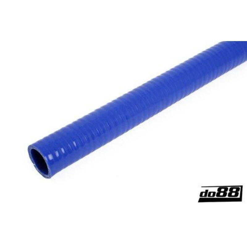 Silicone Hose Blue Flexible smooth 1,375” (35mm)