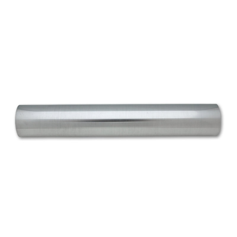 Vibrant 2in O.D. Universal Aluminum Tubing (18in long Straight Pipe) – Polished