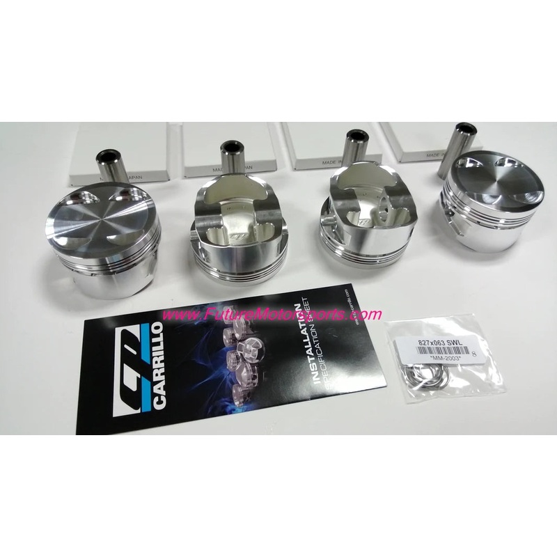 CP Carrillo Pistons Honda Acura/Honda B16A 84mm 10.4:1 or B20 or Sleeved B18 Block w/B16A or B18C Head 11.5:1