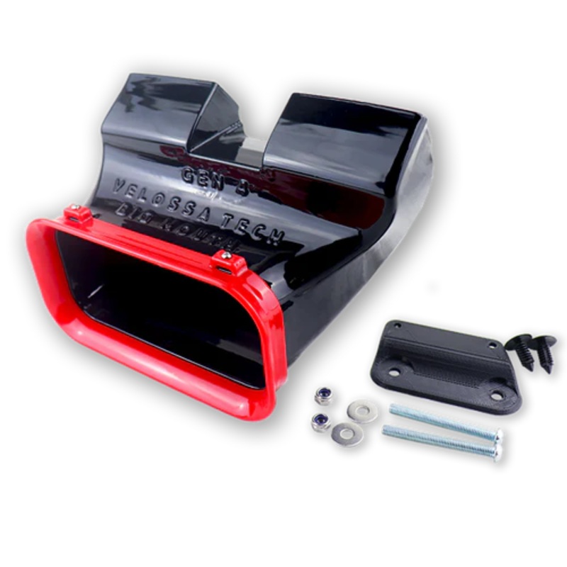 VELOSSA TECH 2018-2020+ Ford Edge ST BIG MOUTH Ram Air Intake Snorkel