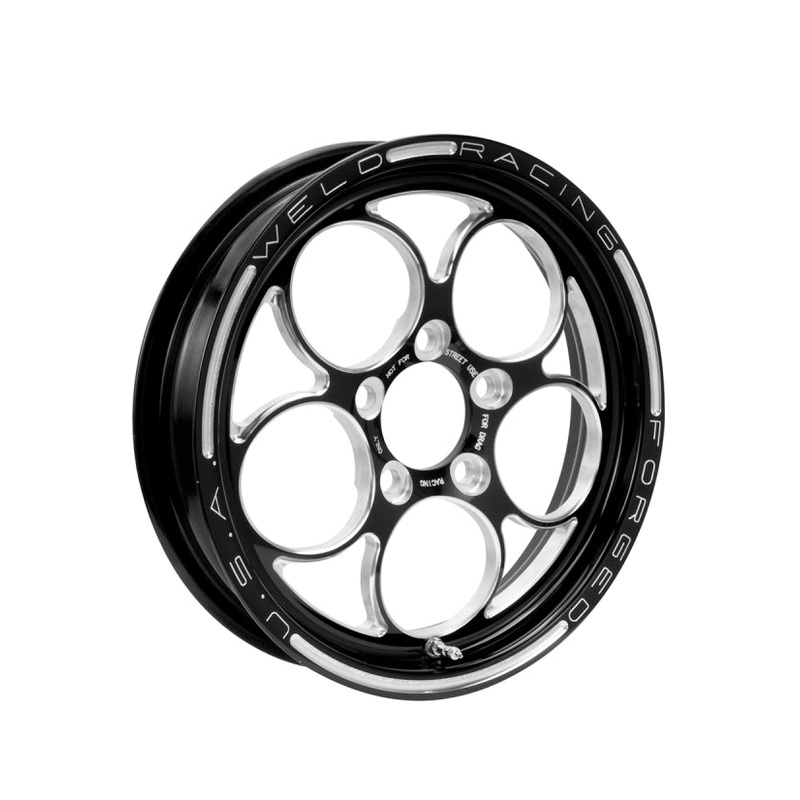 Weld Magnum 1-Piece 15×3.5 / 5×4.75 BP / 1.75in. BS Black Wheel – Non-Beadlock