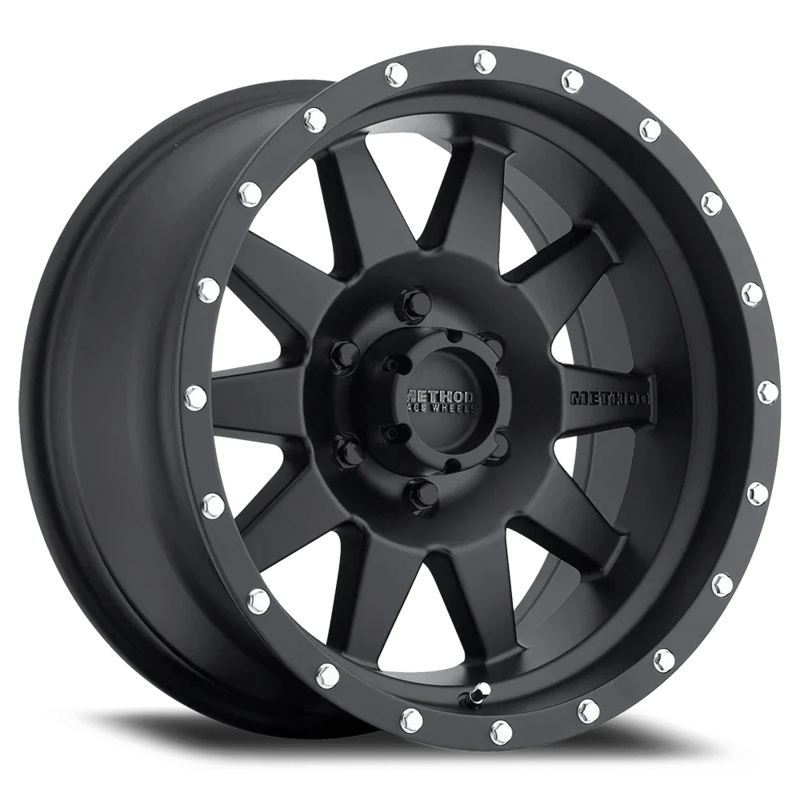 Method Race Wheels MR301 15″ 5×139.7 Matte Black