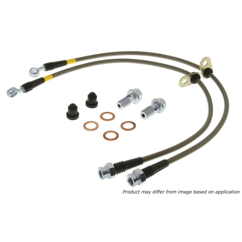 StopTech 05-09 Land Rover LR 3 / 06-09 Range Rover Front Stainless Steel Brake Line Kit