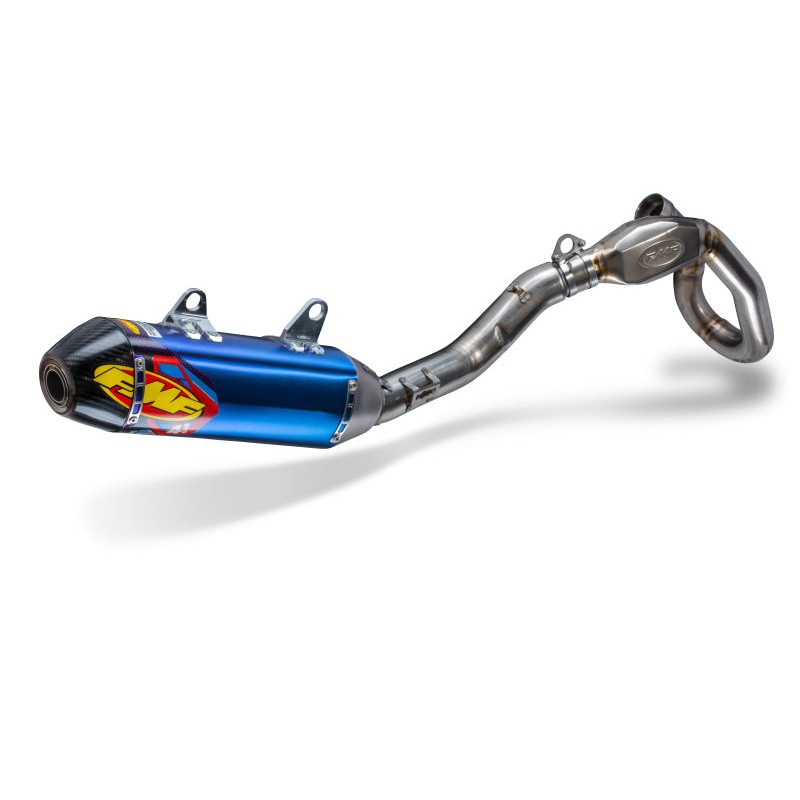 FMF Racing Yamaha YZ450F 24-24 Anod Fact 4.1 RCT w/ R.Carbon Cap Comp Sys w/TI MB Header/ Mid Pipe