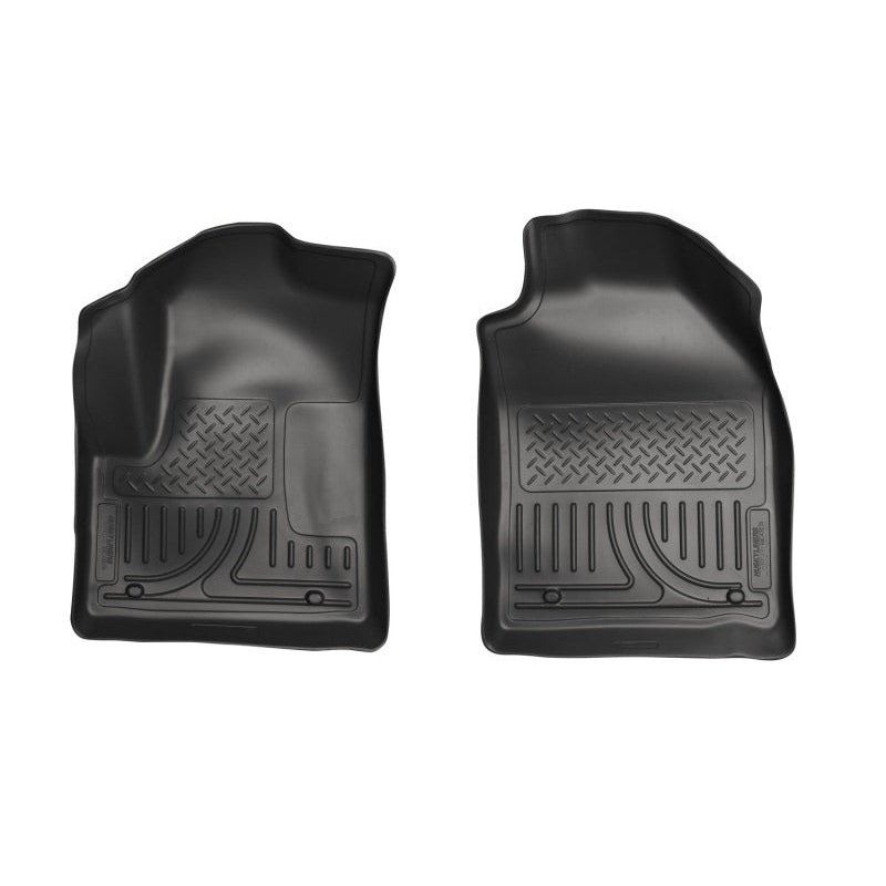 Husky Liners 10-12 Ford Transit Connect (Van/Wagon) WeatherBeater Black Floor Liners