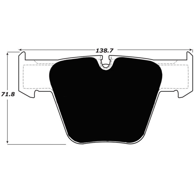 Porterfield Brake Pads for 2009 MERCEDES-BENZ S65 AMG – w/Iron Discs