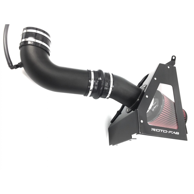 Roto Fab 1967-69 Camaro LS Engine Swap With MAF Sensor Block Cold Air Intake
