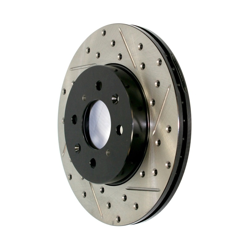 StopTech 96-7/04 Audi A4 / 95-01 A6 / 7/98-05 VW Passat Left Front Slotted and Drilled Cryo Rotor