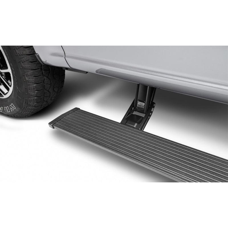 AMP Research 22-23 Ford F-250/350/450 All Cabs (Fits Only Sync 4 Models) PowerStep Plug N Play – Blk