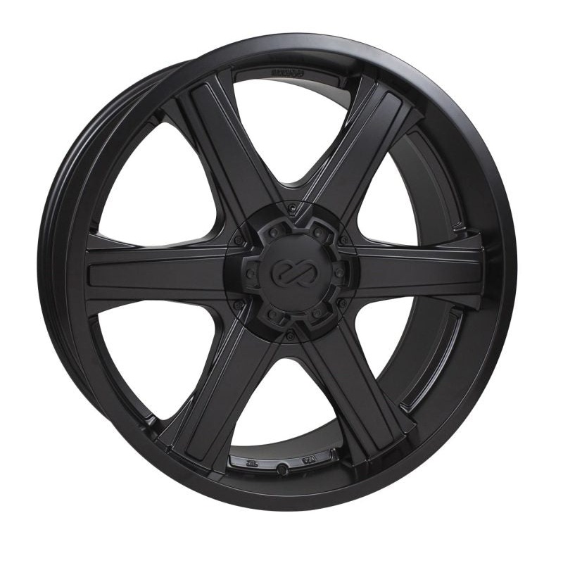 Enkei BHAWK 20×9.5 5×150 30mm Offset 110mm Bore Black Wheel