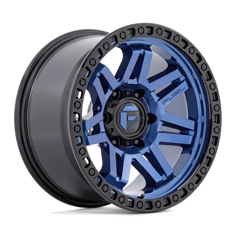 Fuel Wheels D813 Syndicate 17″ 6×139.7 Dark Blue With Black Ring