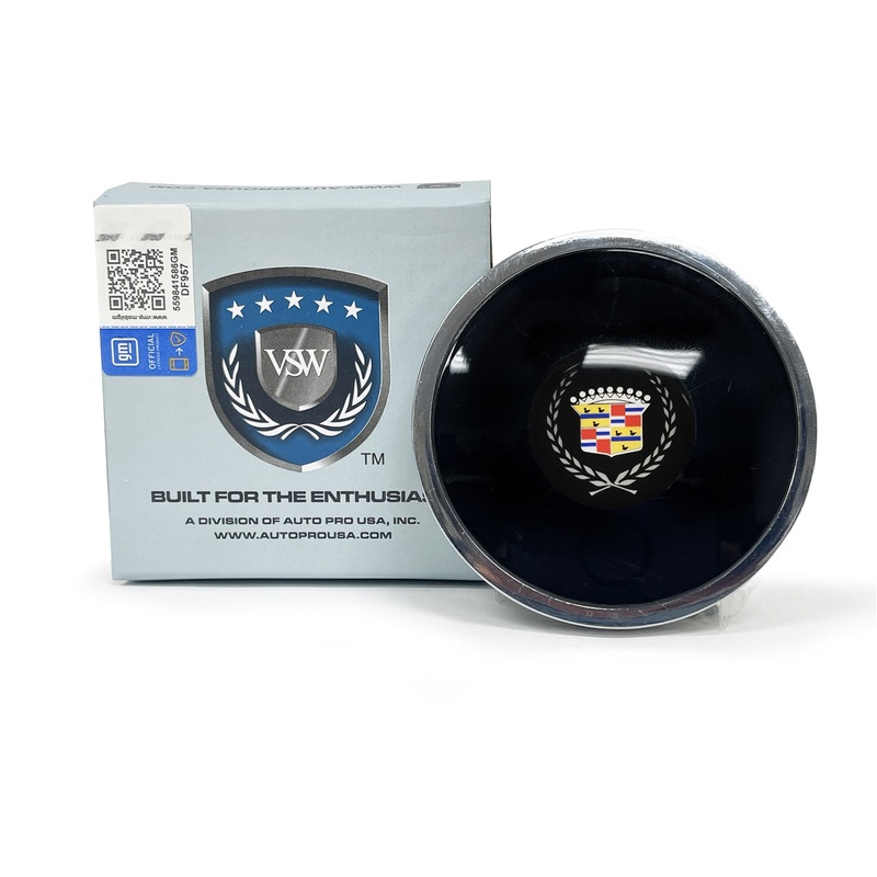VSW S6 | Cadillac Crest & Wreath Emblem | Deluxe Horn Button | STE1016DLX