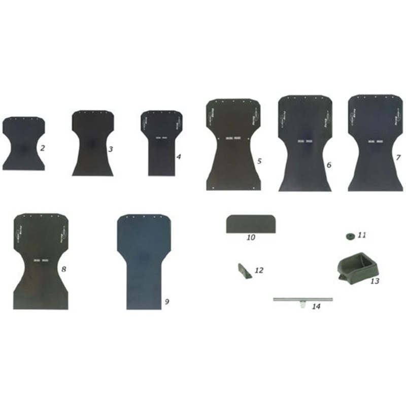 12. AFS.00245 CRG Heel Rest Stop, Black
