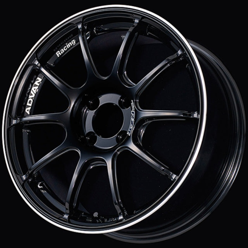 Advan RZII Wheel – 16×7.0 +38 | 5×100 | Racing Gloss Black & Ring