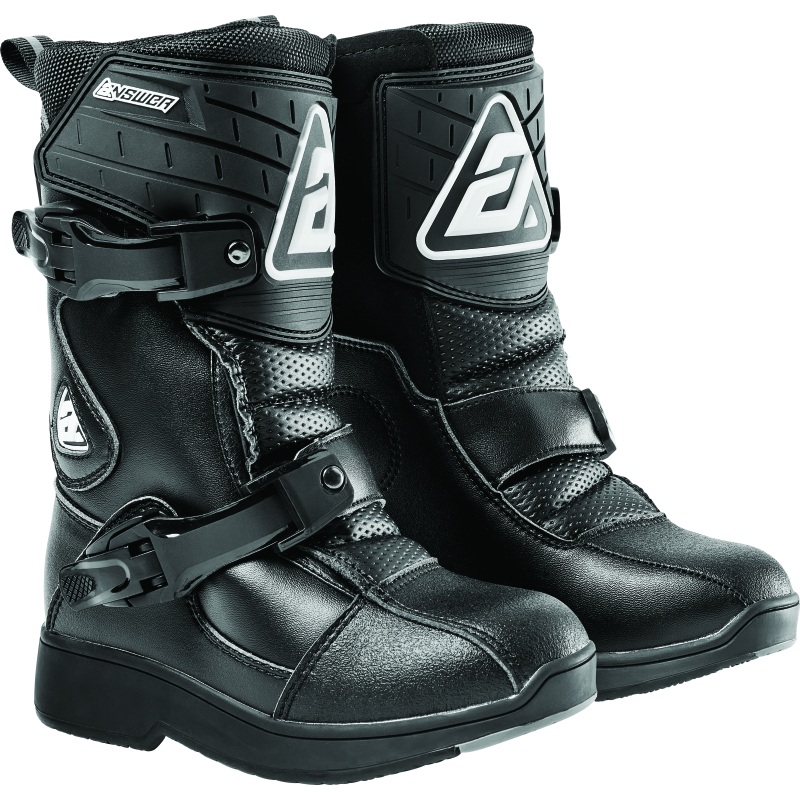 Answer Peewee Boot Black Youth – 13