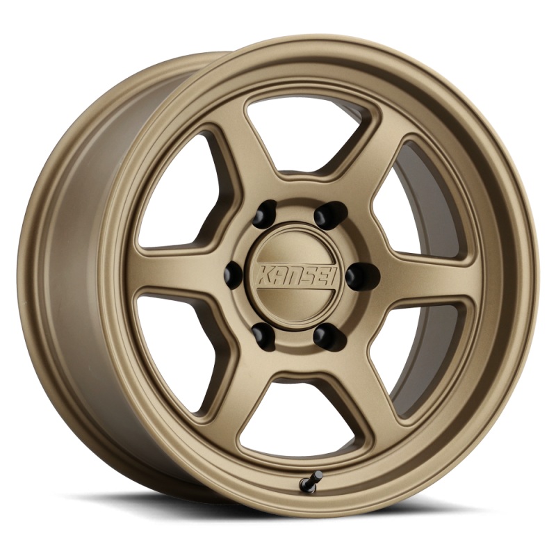 Kansei K14B Roku 17×8.5in / 5×139.7 BP / -10mm Offset / 106.5mm Bore – Gloss Black Wheel
