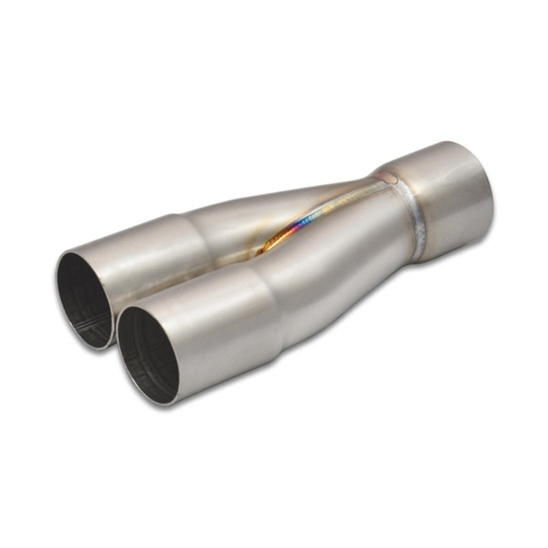 Vibrant 2-1 SS Merge Collectors (1-1/2in Inlet Slipover ID 1-3/4in Outlet OD) – Sold Individually