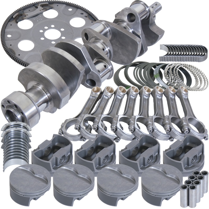 Eagle Chevy LT1350 1Pc 3.750in Crank 5.700in I-Beam Rod 4.040in Pistons 168 Tth FP Balanced Assembly
