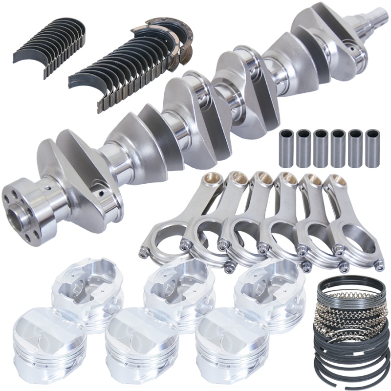 Eagle Nissan RB26 3.059in Billet Crank 4.783in H-Beam 26cc Dome 86.5mm Pistons Rotating Assembly