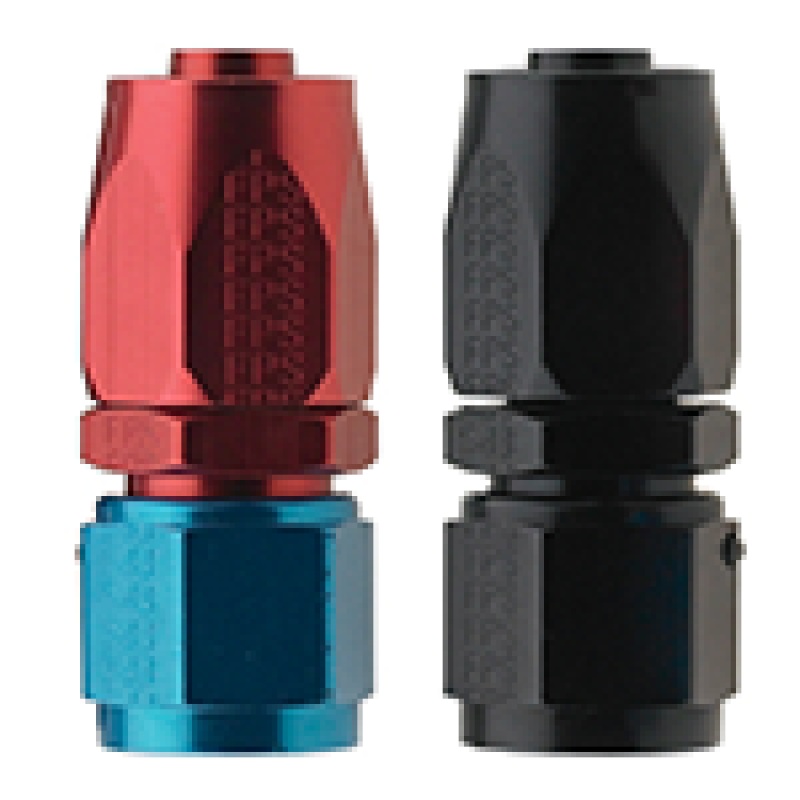 Fragola -10AN Straight Pro-Flow Hose End – Black