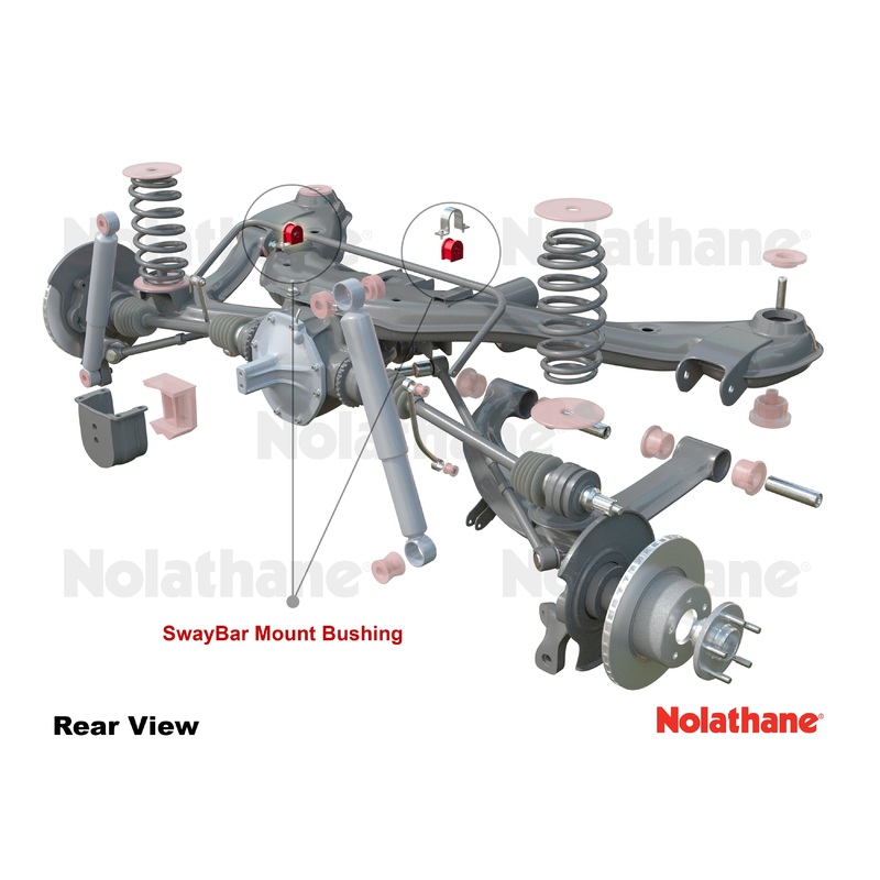 Nolathane Rear Sway Bar – Mount Bushing Kit (16mm) | 2008 Pontiac G8 GT and 2014-2017 Chevrolet SS (REV012.0014)