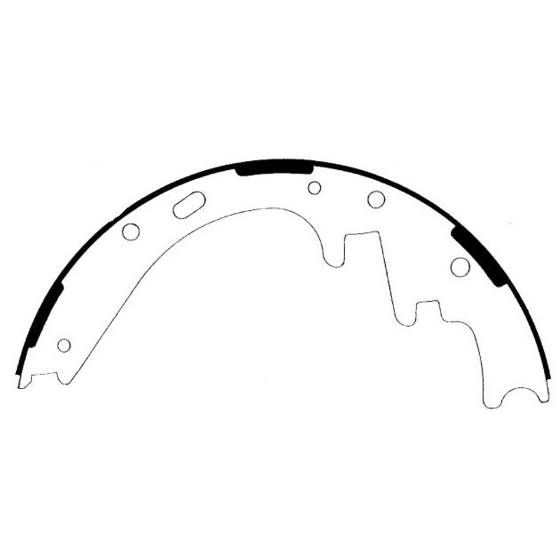 Porterfield Brake Shoes for 2001 FORD F150 4WD Rear Drum 5 Lug