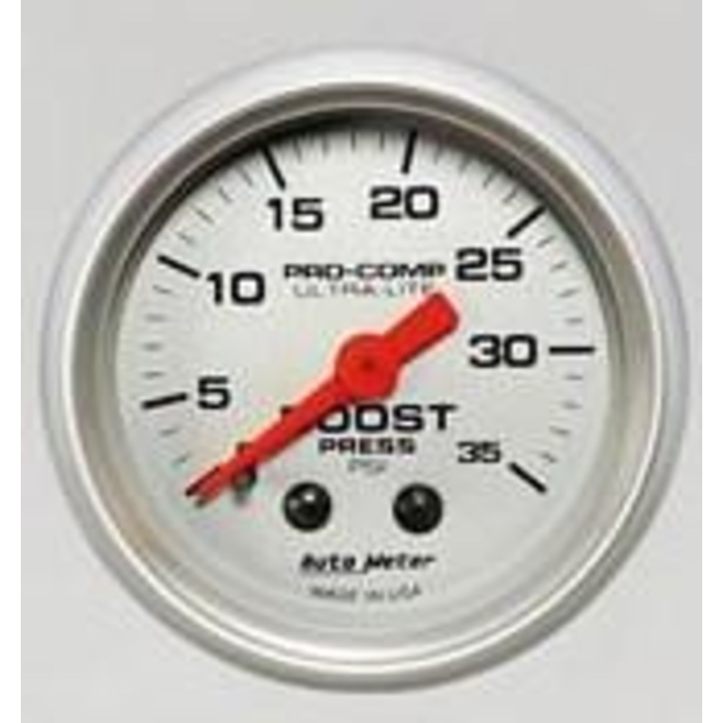 Auto Meter Ultra-Lite (2 5/8″) 0-35psi 4404