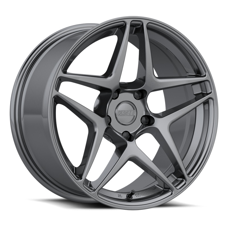 Kansei K15G Astro 18x9in / 5×114.3 BP / 22mm Offset / 73.1mm Bore – Gunmetal Wheel