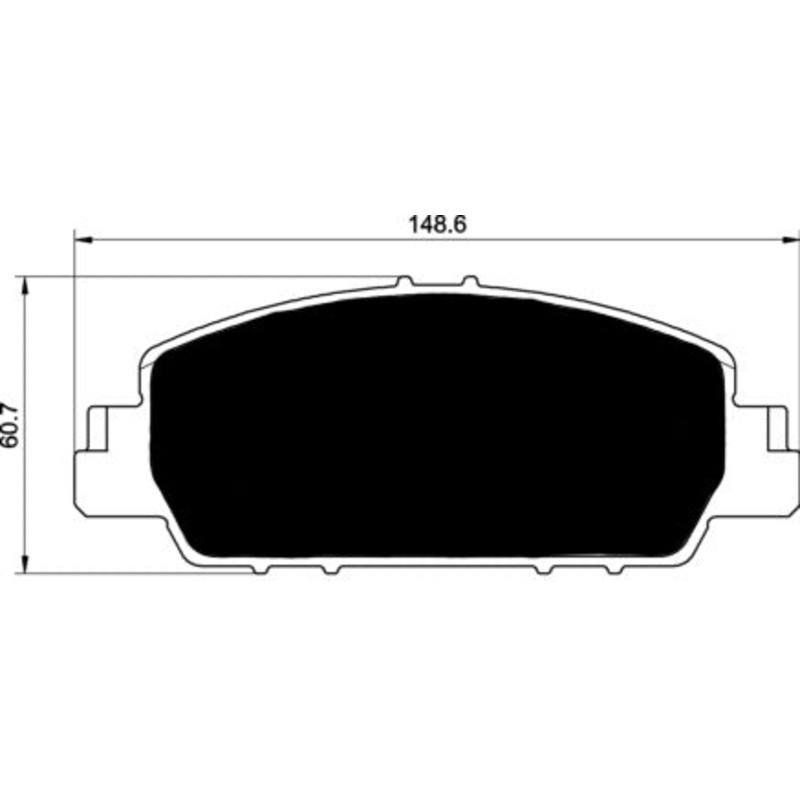 Porterfield Brake Pads for 2014 HONDA ACCORD Sedan Hybrid