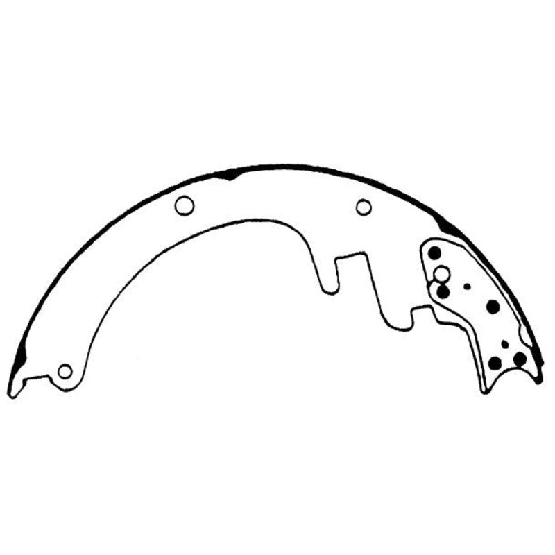 Porterfield Brake Shoes for 1998 CHEVROLET SUBURBAN 2500 4WD 13 x 2 1/2 rear shoe