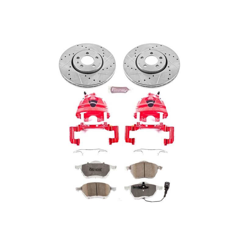 PowerStop Power Stop 99-10 Volkswagen Beetle Z26 Street Kit w/ Calipers – Front