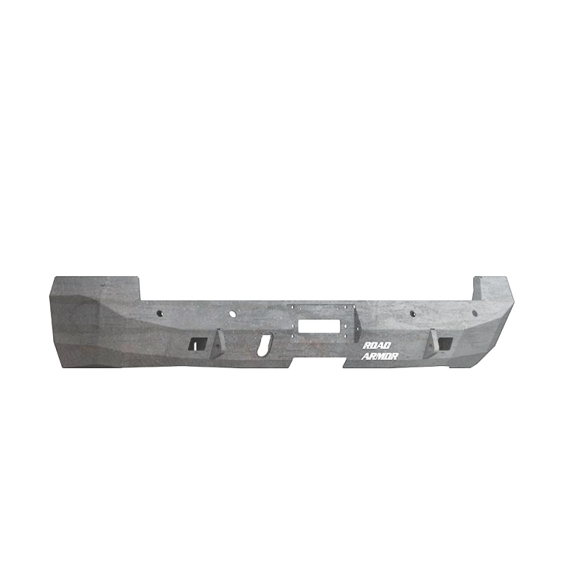Road Armor 10-18 Ram 2500 Stealth Rear Winch Bumper w/Sensor Holes – Raw (WARN M8000 Only)