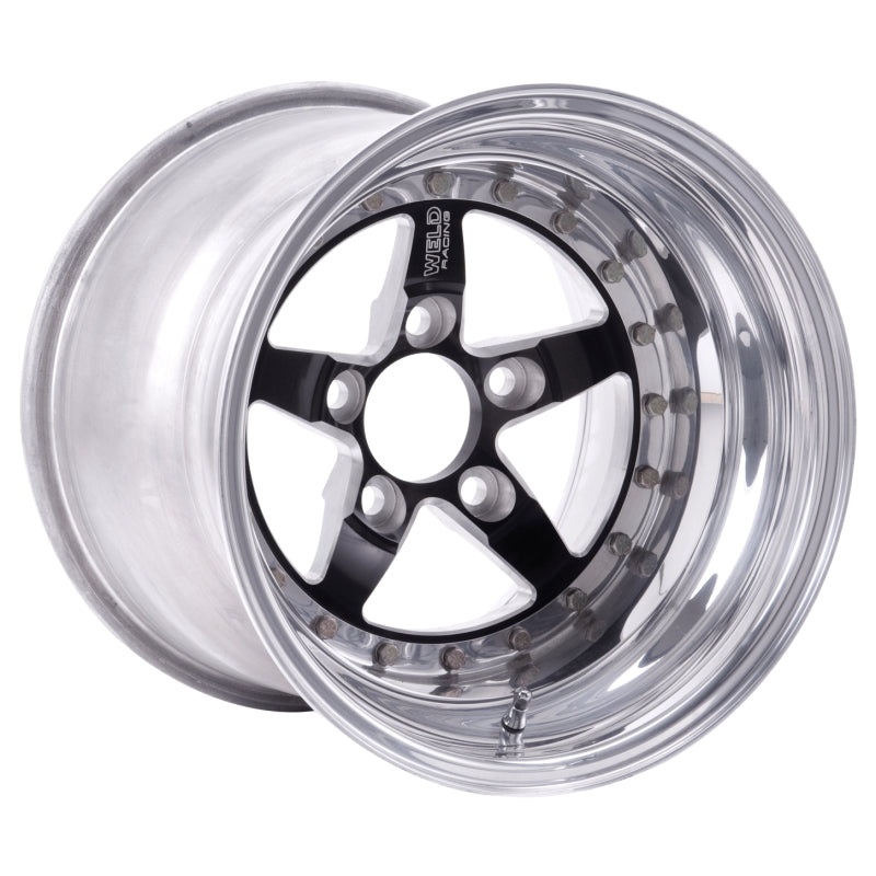 Weld Weldstar 15×12 / 5×4.5 BP / 4.5in. BS Black Wheel – Non-Beadlock
