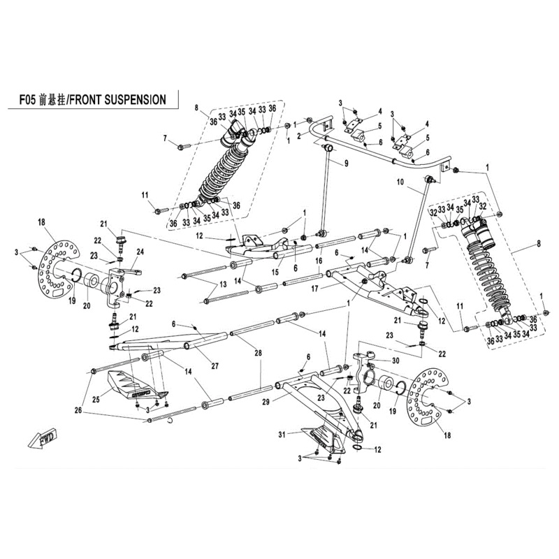 Steering Knuckle Rh by CF Moto