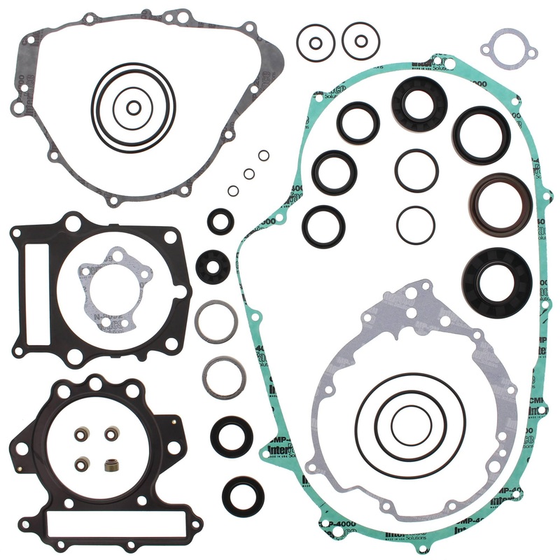 Vertex 811833 Gaskets 98-01 Yamaha YFM600 Grizzly Complete Gasket Kit w/ Oil Seals