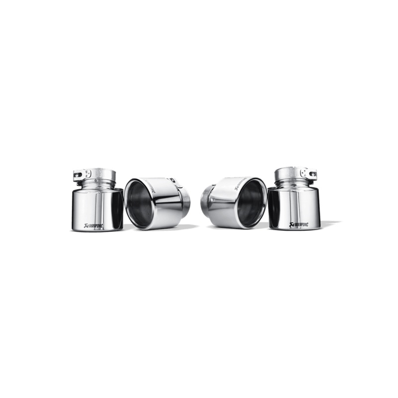 Akrapovic 09-14 BMW X5M and X6M (E7X) Tail Pipe Set (Titanium)