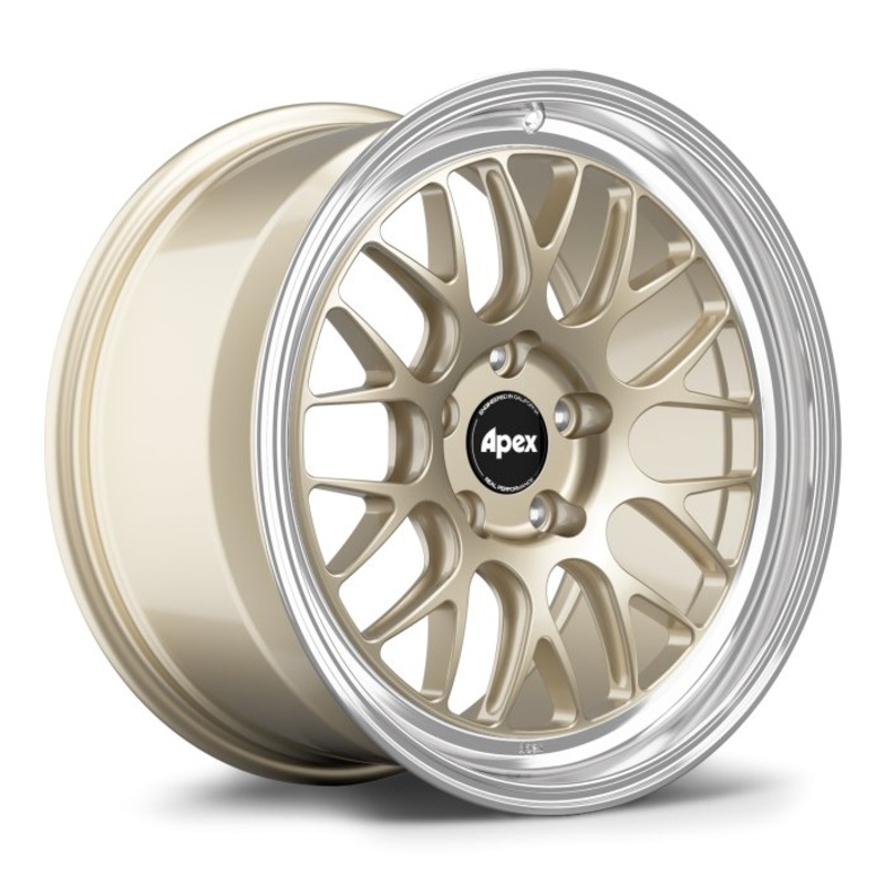 Apex 19″ ML-10RT 5×120 Wheel (Motorsport Gold) – Honda