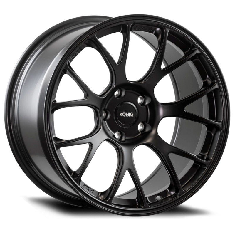 KONIG F1M Wheel – 17×9.0 +45 | 4×100 | Satin Black