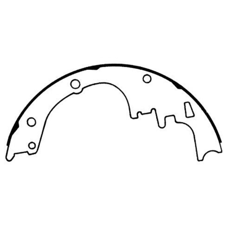 Porterfield Brake Shoes for 1974 PONTIAC FIREBIRD
