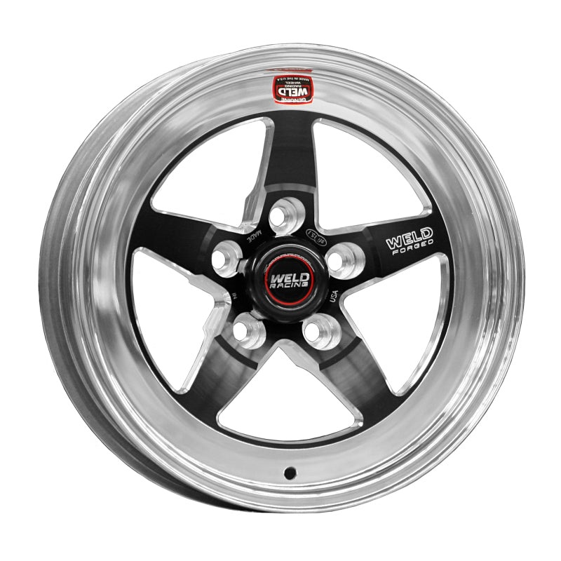 Weld S71 15×12.33 / 4x108mm BP / 3.5in. BS Black Wheel (Low Pad) – Non-Beadlock