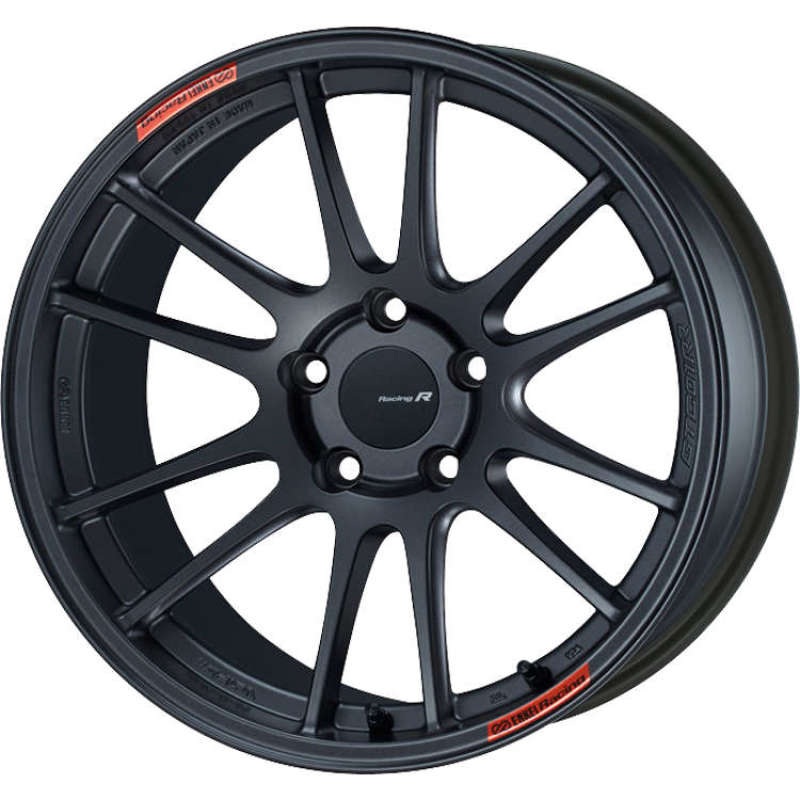 Enkei GTC01-RR 18×8.5 5×114.3 35mm Offset Matte Gunmetal Wheel *Special Order*