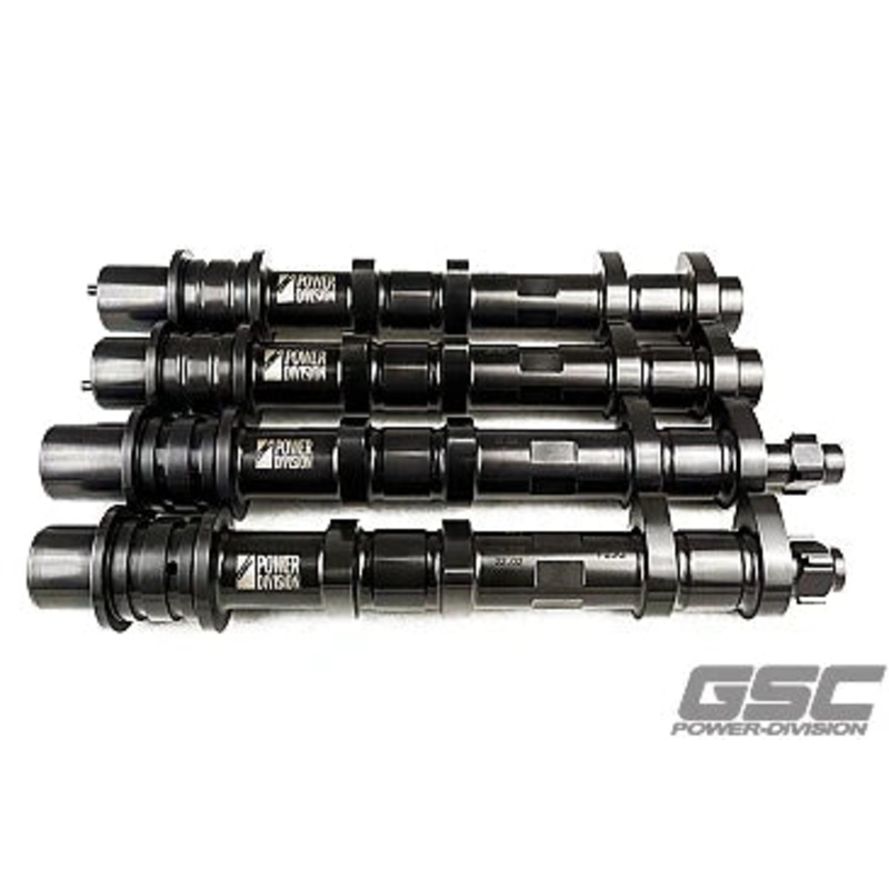 GSC Power Division Cam Set. Use with Upgraded Turbo, Built head and Motor 600-800whp, Upgraded Springs Required Subaru EJ207 JDM STI 2.0L