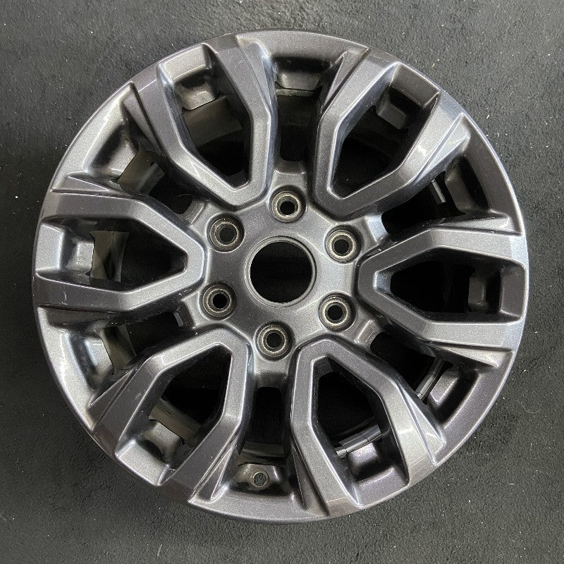 17″ RANGER 19-22 17×8 dark gray 6 spoke V spoke Original OEM Wheel Rim
