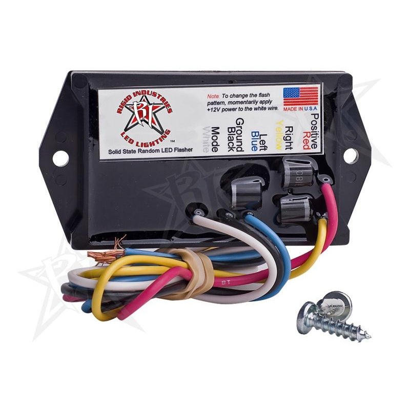 Rigid Industries 6 Amp LED Flasher – 2 Output – 12 Volt