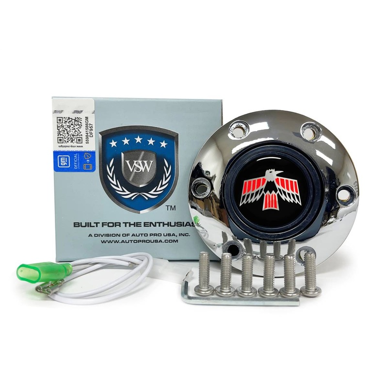 VSW S6 | Firebird Emblem, 1967-69 | Chrome Horn Button | STE1029CHR