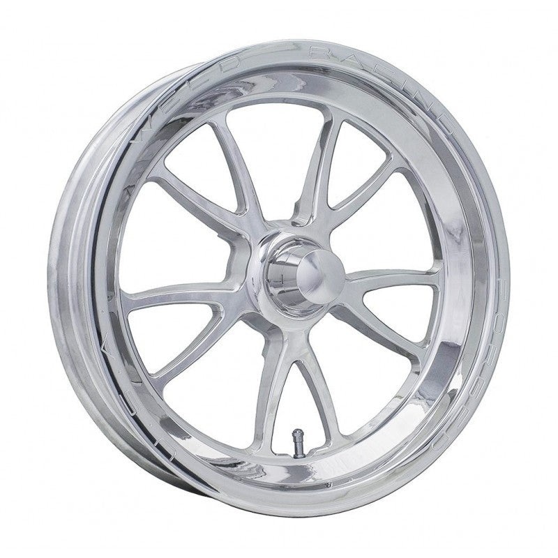 Weld Full Throttle 1-Piece 17×4.5 / 5×4.5 BP / 2.25in. BS Polished Wheel – Non-Beadlock