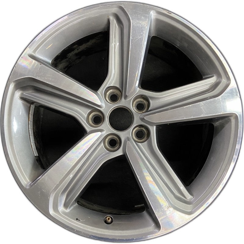 18″ EDGE 19 18×8 aluminum TPMS 5 spoke machined face with pockets Original OEM Wheel Rim