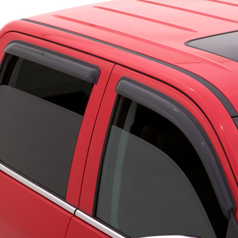 AVS 08-18 Toyota Sequoia Ventvisor Outside Mount Window Deflectors 4pc – Smoke