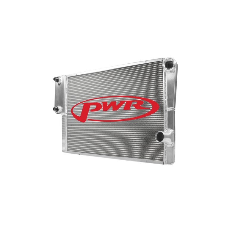 PWR – Radiator Universal C&R Performance Heat Exchanger Closed 28” x 19″ 1-3/4” High Outlet